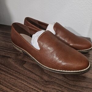 Michael Shannon Brown Vegan Leather Shoes